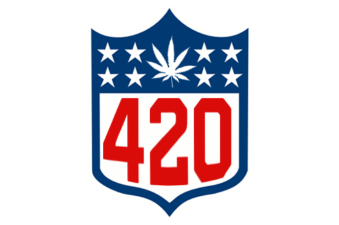 NFL Smoking Weed Logo iron on transfers